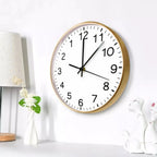 Anticlockwise Reverse Anti Wall Clock Countdown Simple Design Watch Home Decor For Living Room Run Backwards Printed Wall Clock