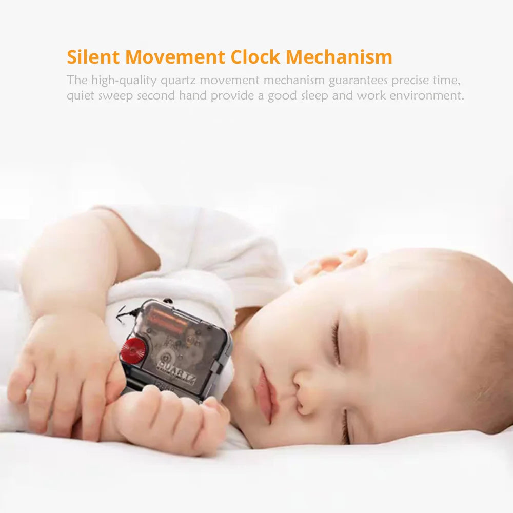 Anticlockwise Reverse Anti Wall Clock Countdown Simple Design Watch Home Decor For Living Room Run Backwards Printed Wall Clock