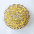 Boho Hand Woven Wall Basket Hanging Home Decorative Rustic Wall Basket Decor Pendants For Kitchen Farmhouse Table Living Room
