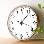 Anticlockwise Reverse Anti Wall Clock Countdown Simple Design Watch Home Decor For Living Room Run Backwards Printed Wall Clock