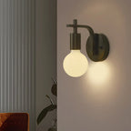 Nordic Wood Wall Lights Bedroom Bedside Lamp Black Creative Modern E27 Wall Lamps Suspension LED Home Lighting Sconce Room Decor
