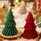Christmas Tree Candle Scented Candles Aromatherapy Candle Handmade DIY Xmas Gift Holiday Home Ornament