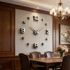 Large 3D Wall Clock Luminous Classic Wall Clocks DIY Digital Clock Wall Watches Stickers Silent Clock for Home Living Room Table
