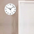 Anticlockwise Reverse Anti Wall Clock Countdown Simple Design Watch Home Decor For Living Room Run Backwards Printed Wall Clock
