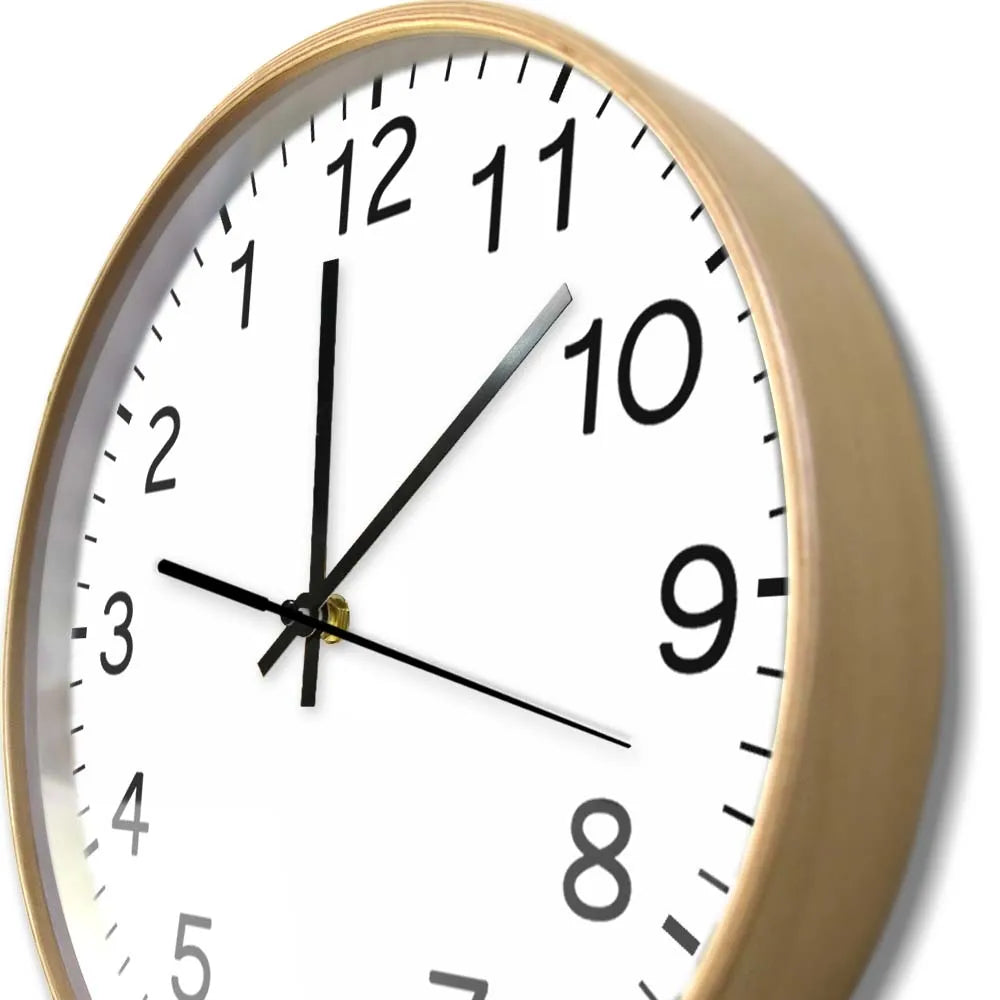 Anticlockwise Reverse Anti Wall Clock Countdown Simple Design Watch Home Decor For Living Room Run Backwards Printed Wall Clock