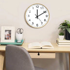 Anticlockwise Reverse Anti Wall Clock Countdown Simple Design Watch Home Decor For Living Room Run Backwards Printed Wall Clock