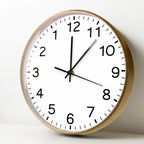 Anticlockwise Reverse Anti Wall Clock Countdown Simple Design Watch Home Decor For Living Room Run Backwards Printed Wall Clock