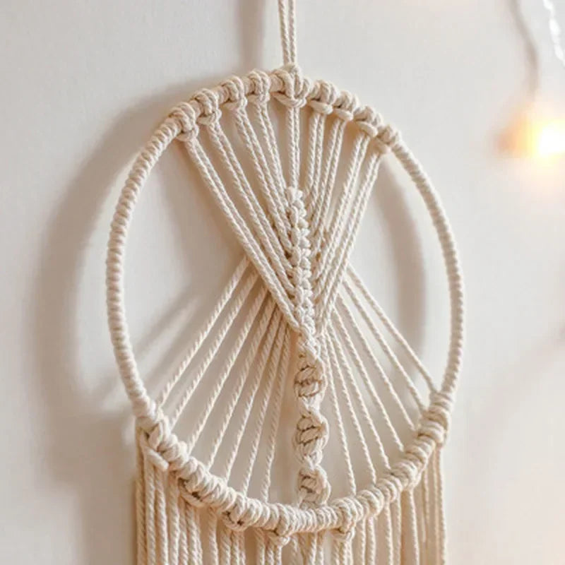 New Macrame Dream Catcher Nordic Wall Tapestry Ramadan Decoration Home Eid Mubrack Room Decoration Bohemian Children's Nursery