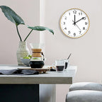 Anticlockwise Reverse Anti Wall Clock Countdown Simple Design Watch Home Decor For Living Room Run Backwards Printed Wall Clock