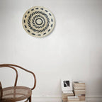 Boho Hand Woven Wall Basket Hanging Home Decorative Rustic Wall Basket Decor Pendants For Kitchen Farmhouse Table Living Room