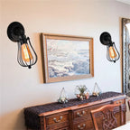 Nordic Wood Wall Lights Bedroom Bedside Lamp Black Creative Modern E27 Wall Lamps Suspension LED Home Lighting Sconce Room Decor