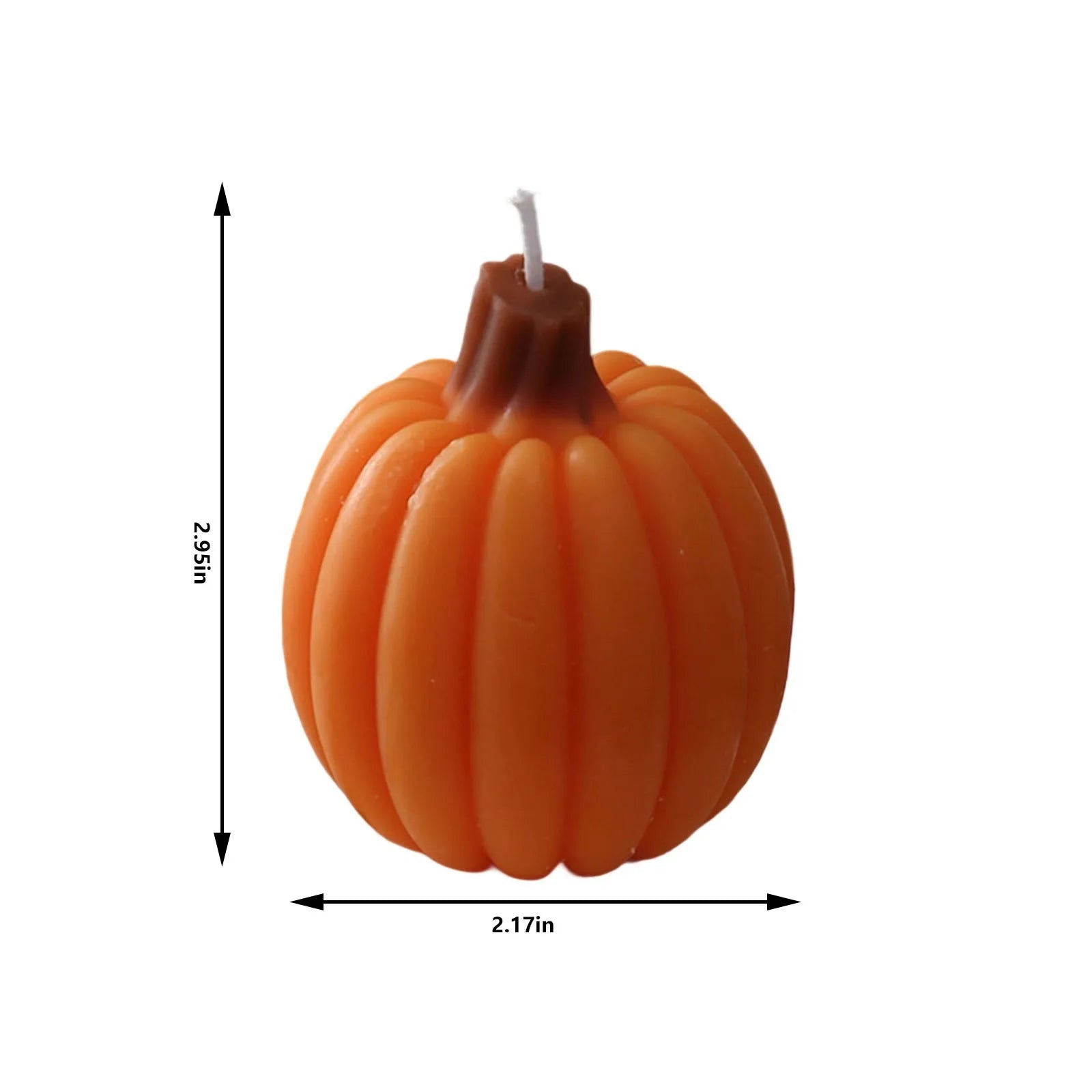 New Halloween Aromatherapy Candle Creative Pumpkin Shape Home Desktop Decoration Ornaments Holiday Birthday Gift Souvenir