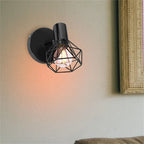 Nordic Wood Wall Lights Bedroom Bedside Lamp Black Creative Modern E27 Wall Lamps Suspension LED Home Lighting Sconce Room Decor