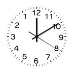 Anticlockwise Reverse Anti Wall Clock Countdown Simple Design Watch Home Decor For Living Room Run Backwards Printed Wall Clock