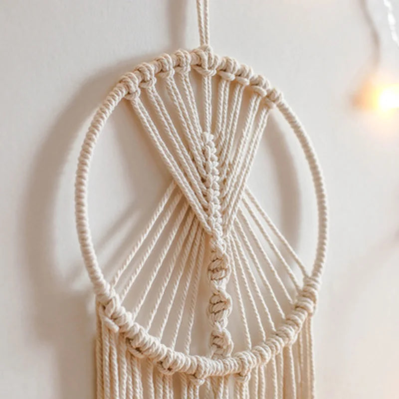 New Macrame Dream Catcher Nordic Wall Tapestry Ramadan Decoration Home Eid Mubrack Room Decoration Bohemian Children's Nursery