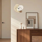 Modern Simple Wall Clock, Silent Quartz Clock, Bedroom Clock Living Room Sofa Background Decoration Wall Clock, No Battery
