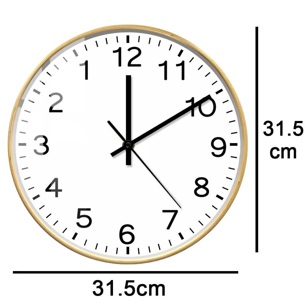 Anticlockwise Reverse Anti Wall Clock Countdown Simple Design Watch Home Decor For Living Room Run Backwards Printed Wall Clock