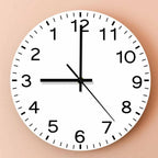 Anticlockwise Reverse Anti Wall Clock Countdown Simple Design Watch Home Decor For Living Room Run Backwards Printed Wall Clock