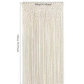 Hand-woven Macrame Door Curtain Bohemia Wall Hanging Tapestry For Home Window Doorway Bedroom Living Room Wedding Backdrop Decor