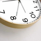 Anticlockwise Reverse Anti Wall Clock Countdown Simple Design Watch Home Decor For Living Room Run Backwards Printed Wall Clock